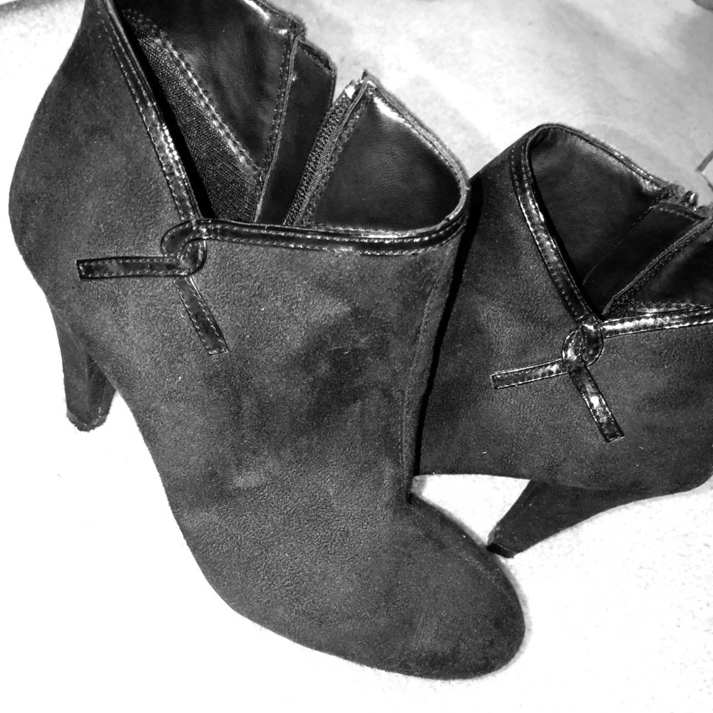 Black booties